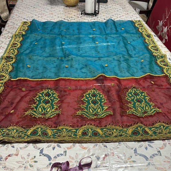 Pakistani  fancy party dress - Picture 11 of 12